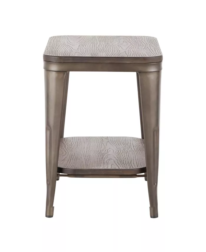 Lumisource Oregon End Table