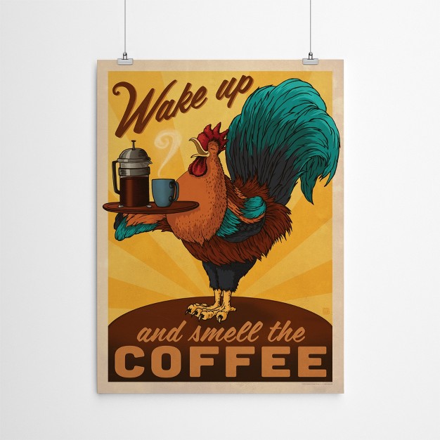 Americanflat Vintage Farmhouse Rooster By Anderson Design Group Poster