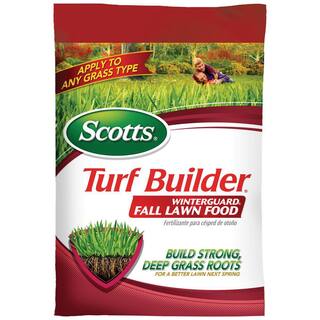 Scotts Turf Builder 10 lbs. 4000 sq. ft. WinterGuard Fall Lawn Fertilizer for All Grass Types 22342