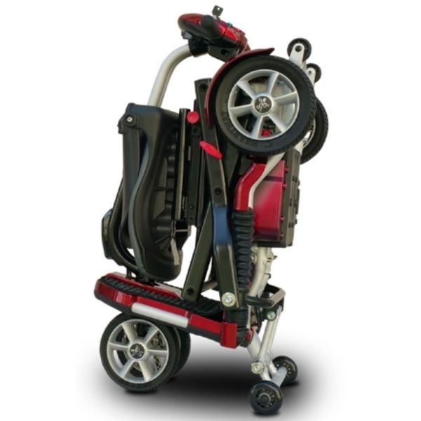 EV Rider Transport Plus Lightweight Folding Mobility Scooter - Long Distance w/ Anti Flat Tires