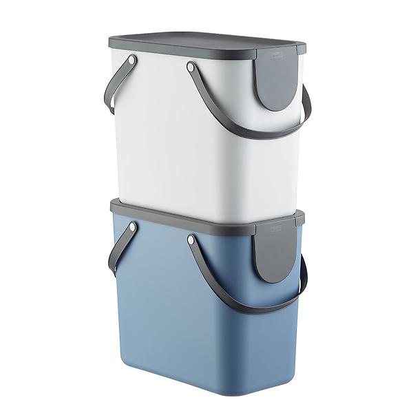 Stacking 66 gal Recycling Bin with Lid