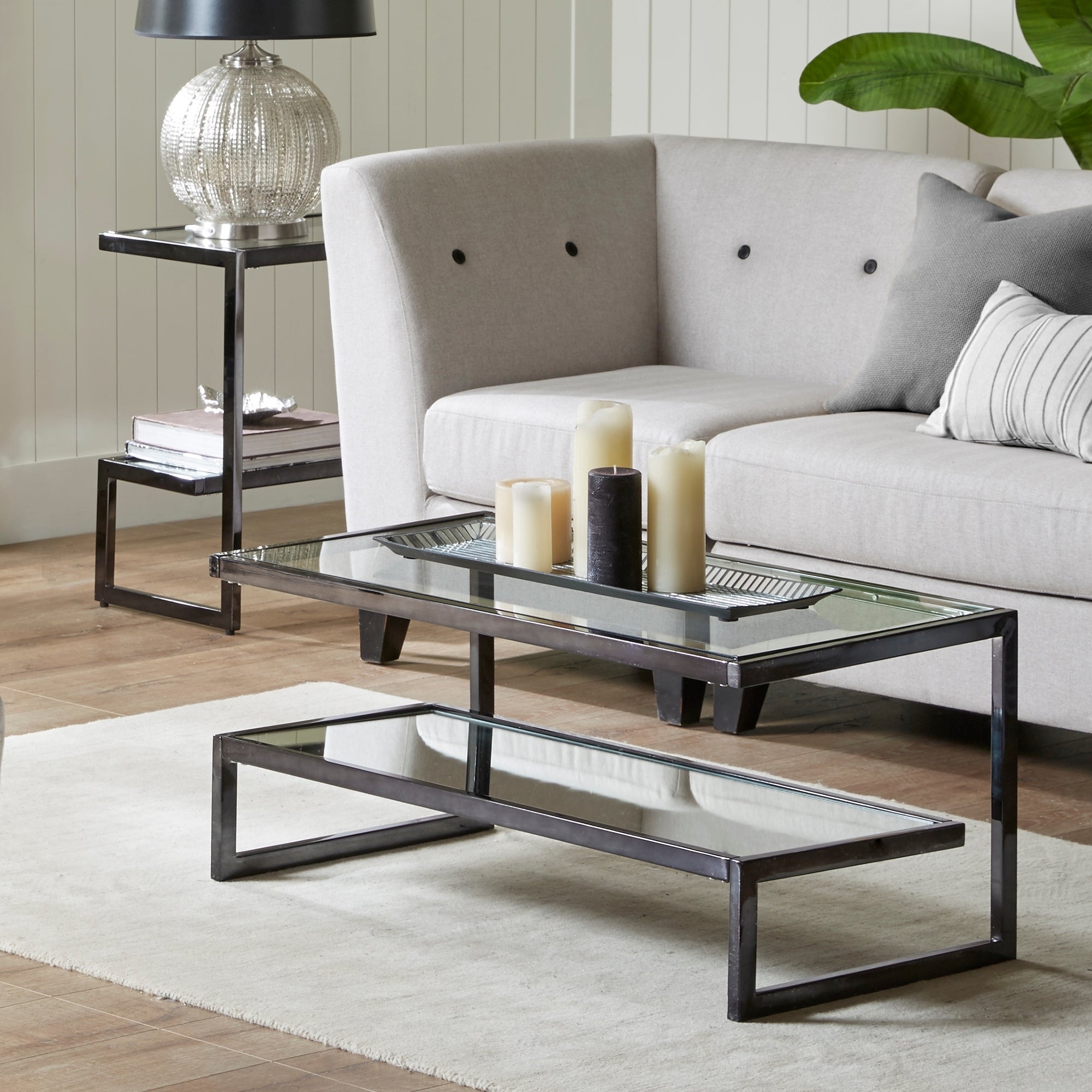 Madison Park Signature Boyd Black Coffee Table