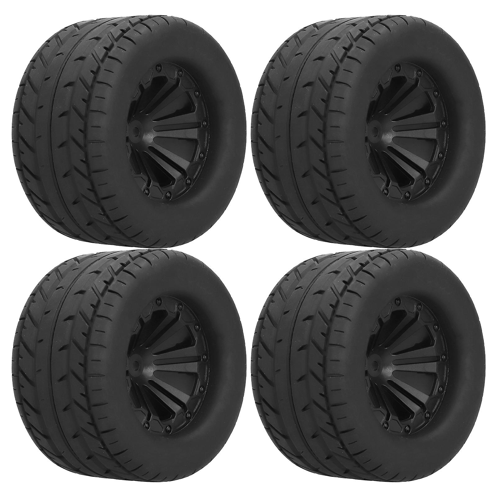 4pcs 115mm Wheel Rim Tires Rc Car Accessories Fit For Zd Racing 1/10 Rc Car Model