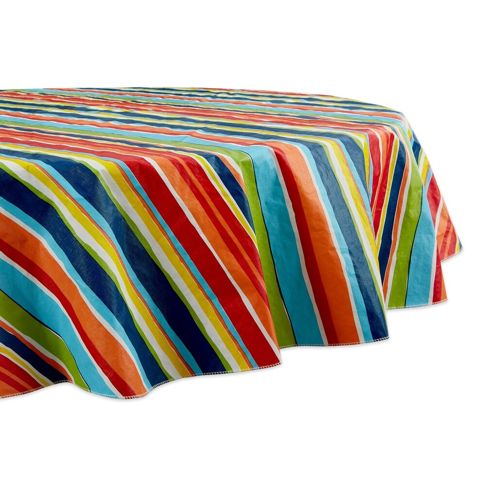 DII Summer Vinyl Tablecloth