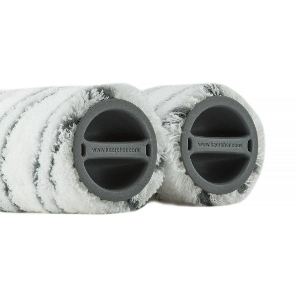 Karcher FC Floor Cleaner Microfiber Stone Replacement Roller - 2-Pack Black 2.055-021.0