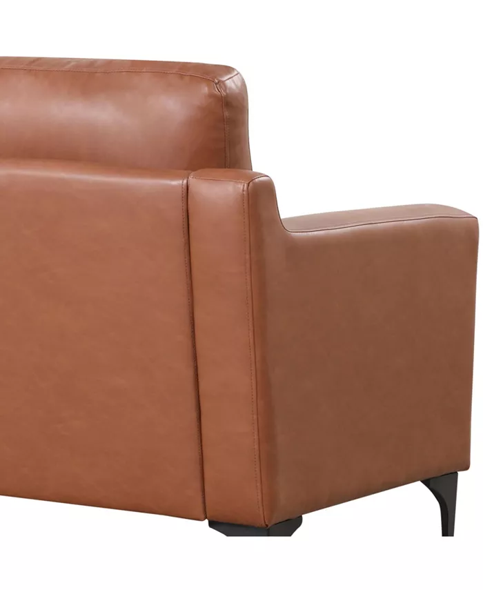 Serta 78 Faux Leather Francis Sofa