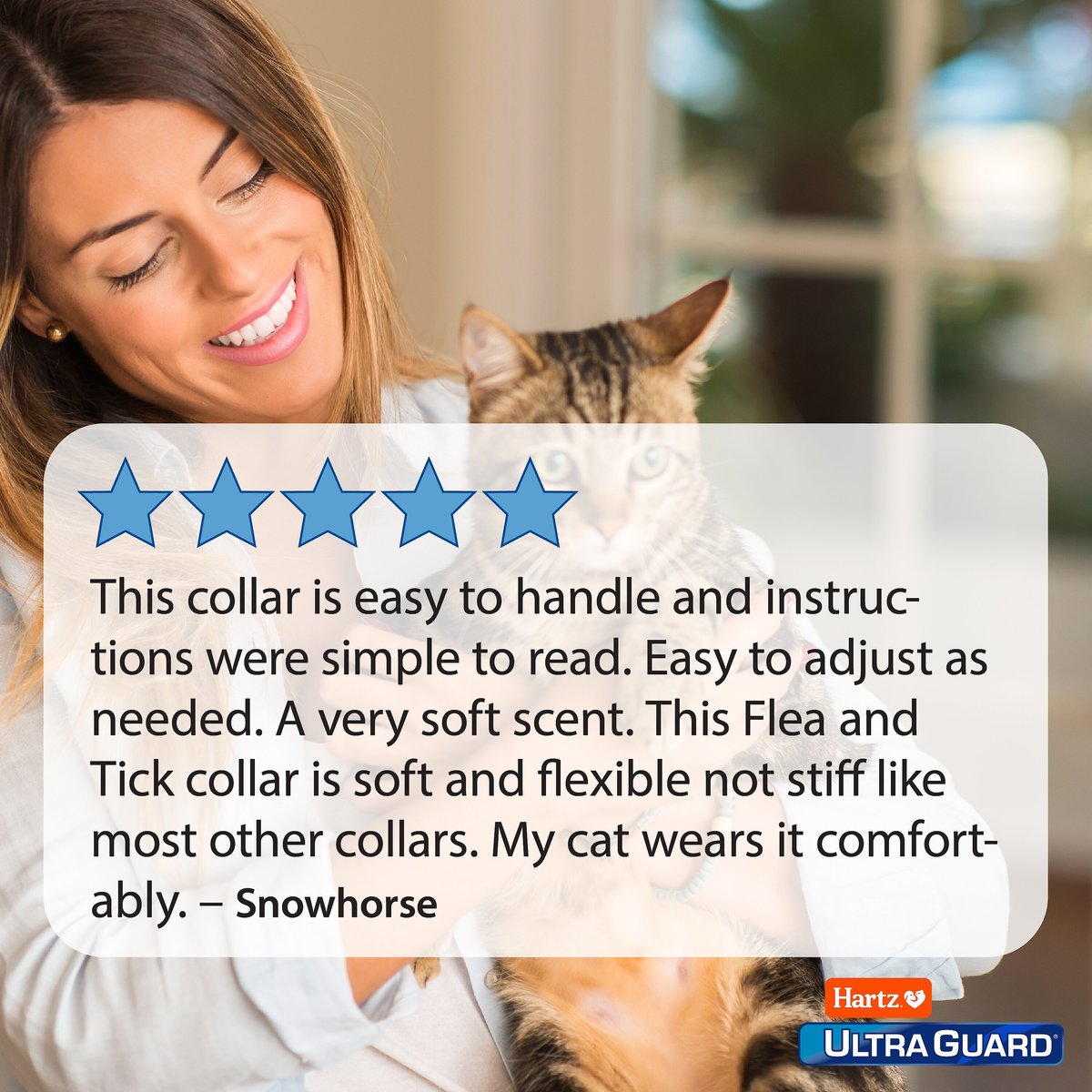 Hartz Plus UltraGuard Flea and Tick Collar for Cats