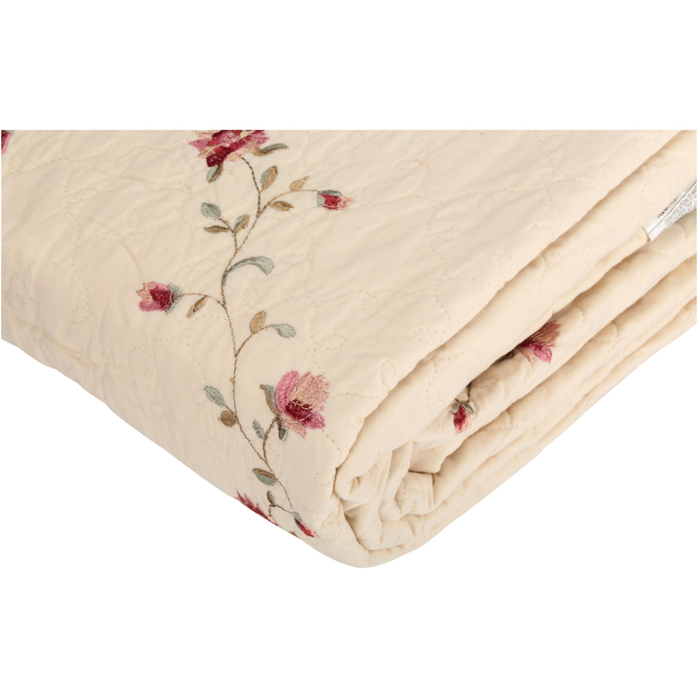 Better Homes and Gardens Hannalore Cotton Quilt， Twin Set (2 Count)