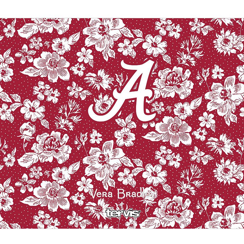 Vera Bradley x Tervis Alabama Crimson Tide 24oz. Wide Mouth Bottle with Deluxe Lid