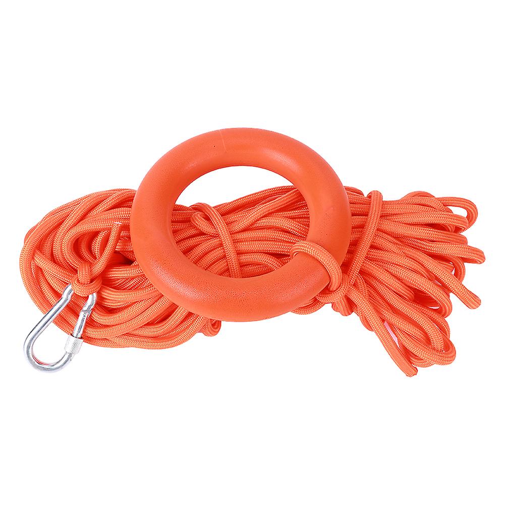 10mm Diameter 30m Long Lifesaving Line Nonreflective Safety Rope With Pullring