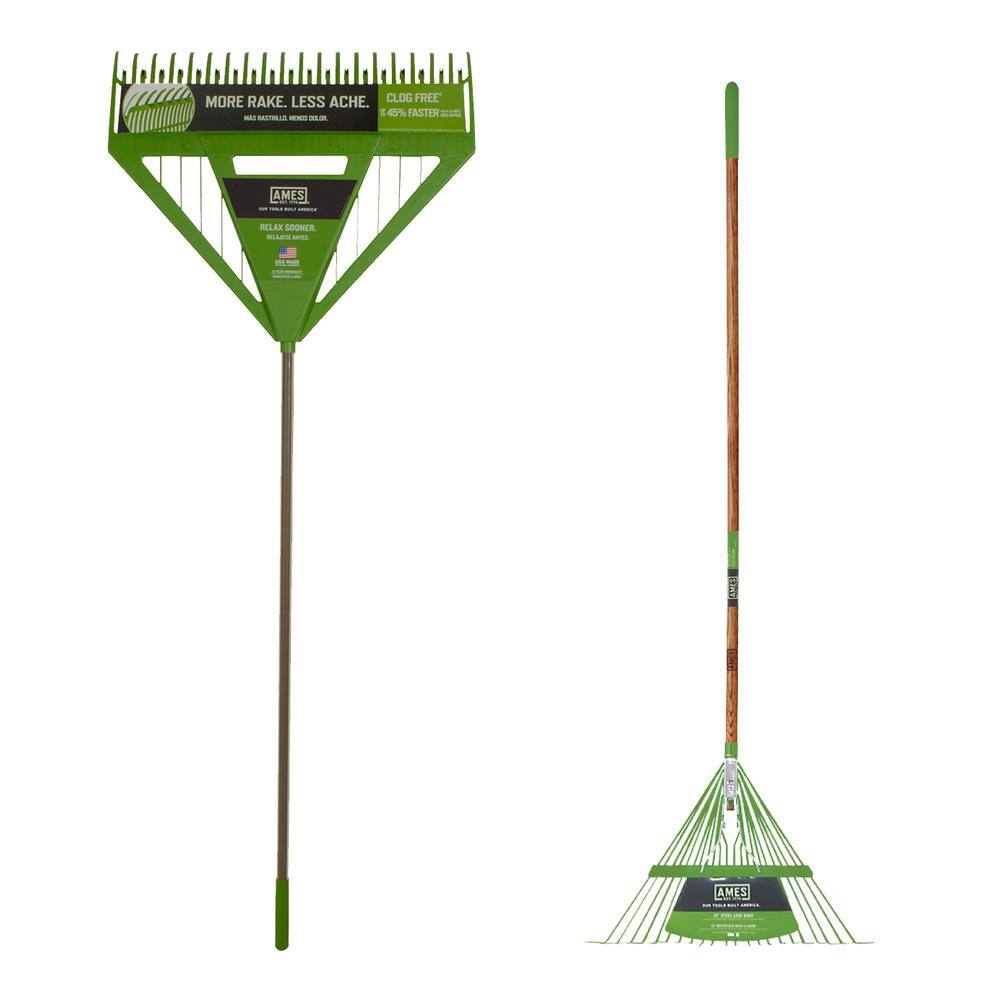 Ames Leaf Raking Garden Tool Set (Set of 2) 5957700