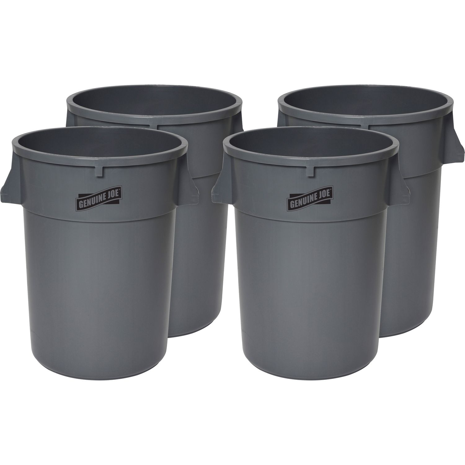 44-gal Heavy-duty Trash Container by Genuine Joe GJO11581CT