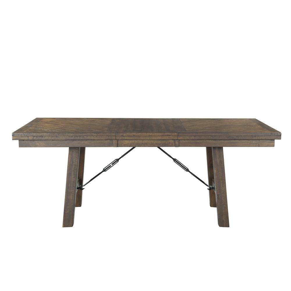 Dex Smokey Walnut Dining Table DJX100DTB