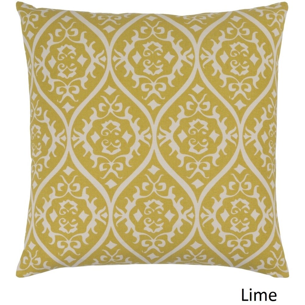 Decorative Pass 20 inch Poly or Feather Down Filled Throw Pillow