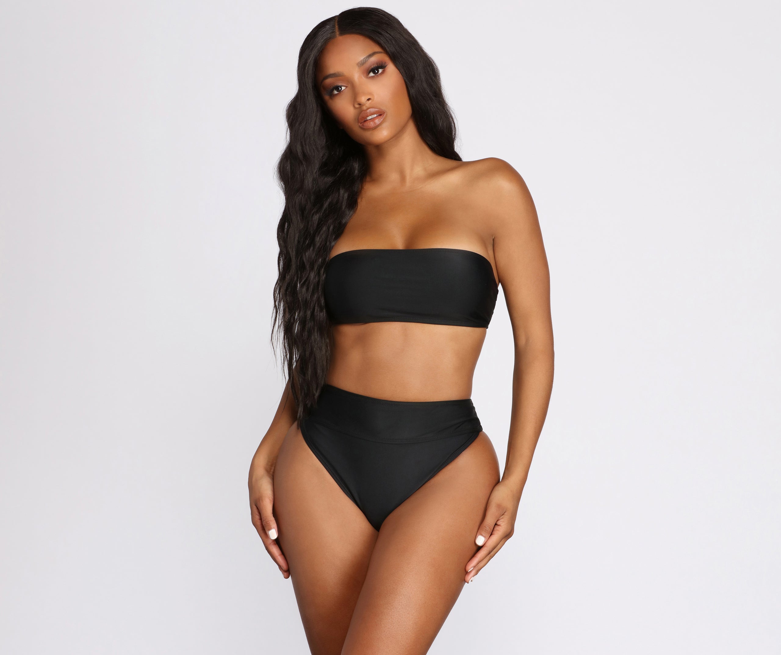 Summer Lovin' High Waist Swim Bottoms