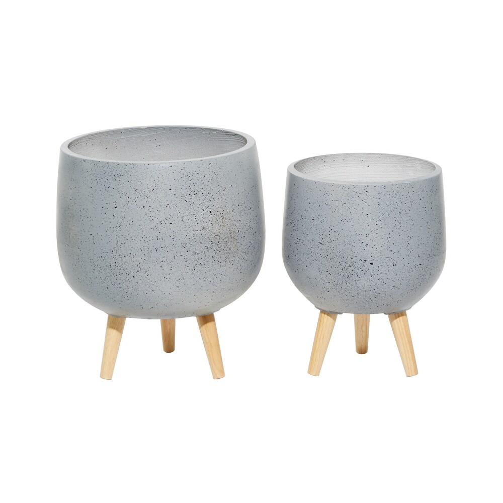 MgO Contemporary Planter (Set of 2)   S/2 17\