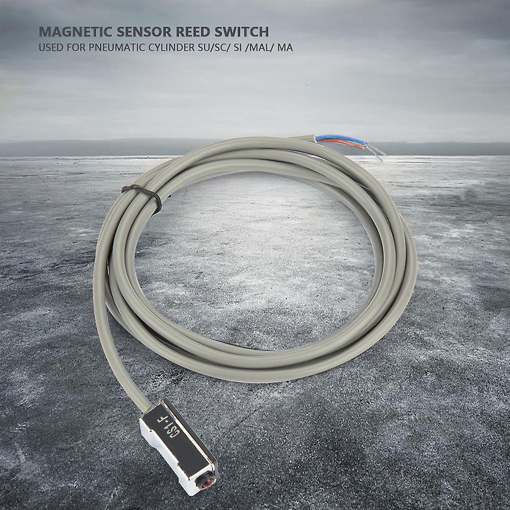 Cs1-f Magnetic Air Pneumatic Cylinder Magnetic Reed Switch Sensor Dc Ac 5v- 240v