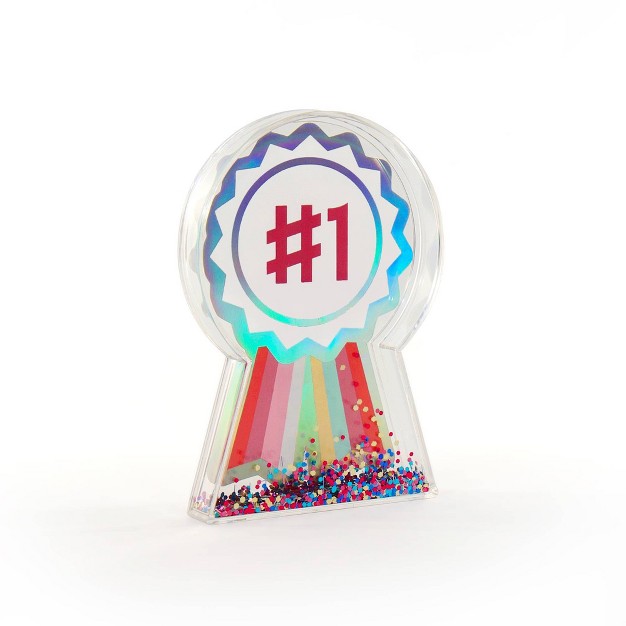 Easter Ribbon Glitter Shaker Trophy