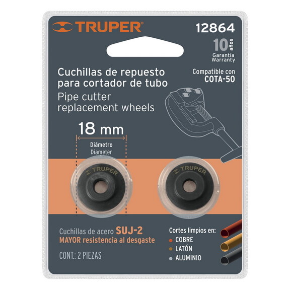 Truper 12864 Steel Pipe Cutters Replacement blade ...