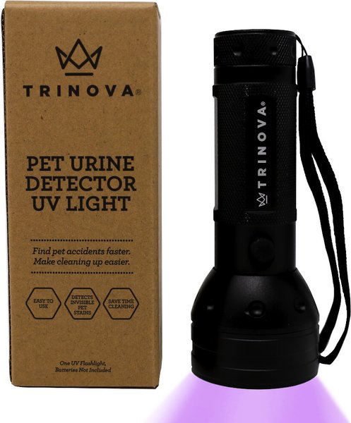 TriNova Dog and Cat Urine Detector， Black， Handheld