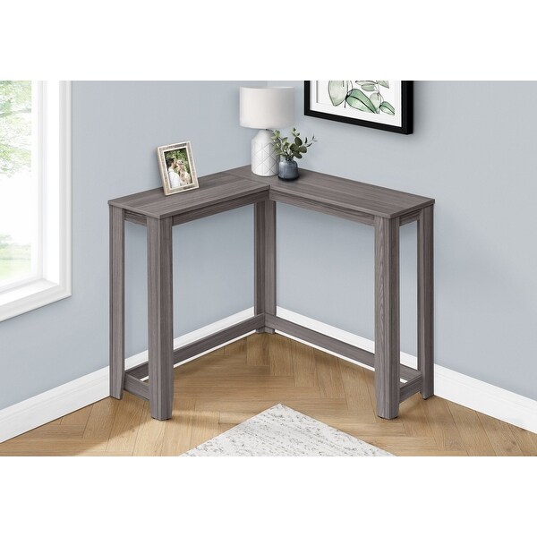 Accent Table， Console， Entryway， Narrow， Corner， Living Room， Bedroom， Laminate， Contemporary， Modern - 35.5