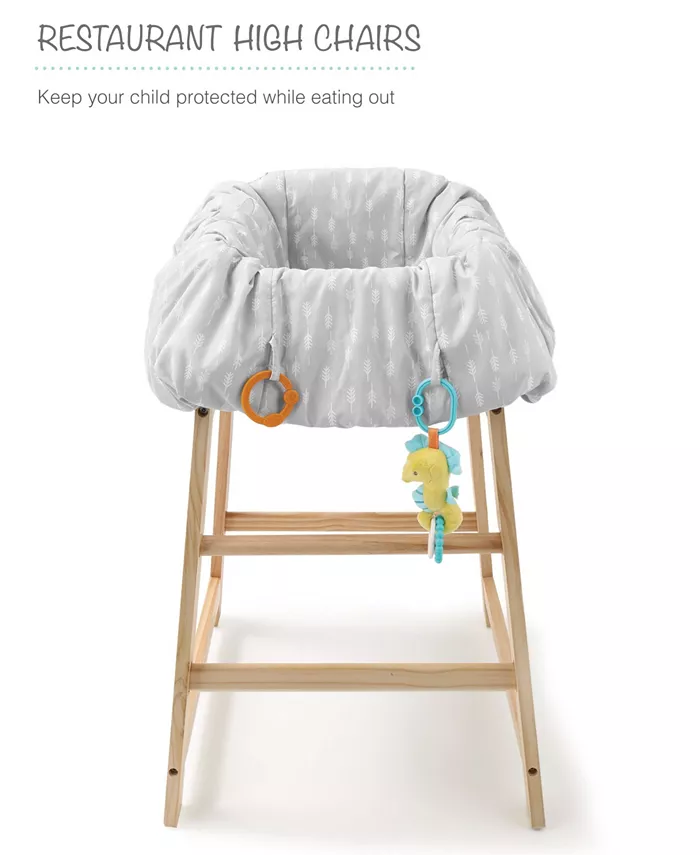 The Peanutshell Shopping Cart and High Chair Cover