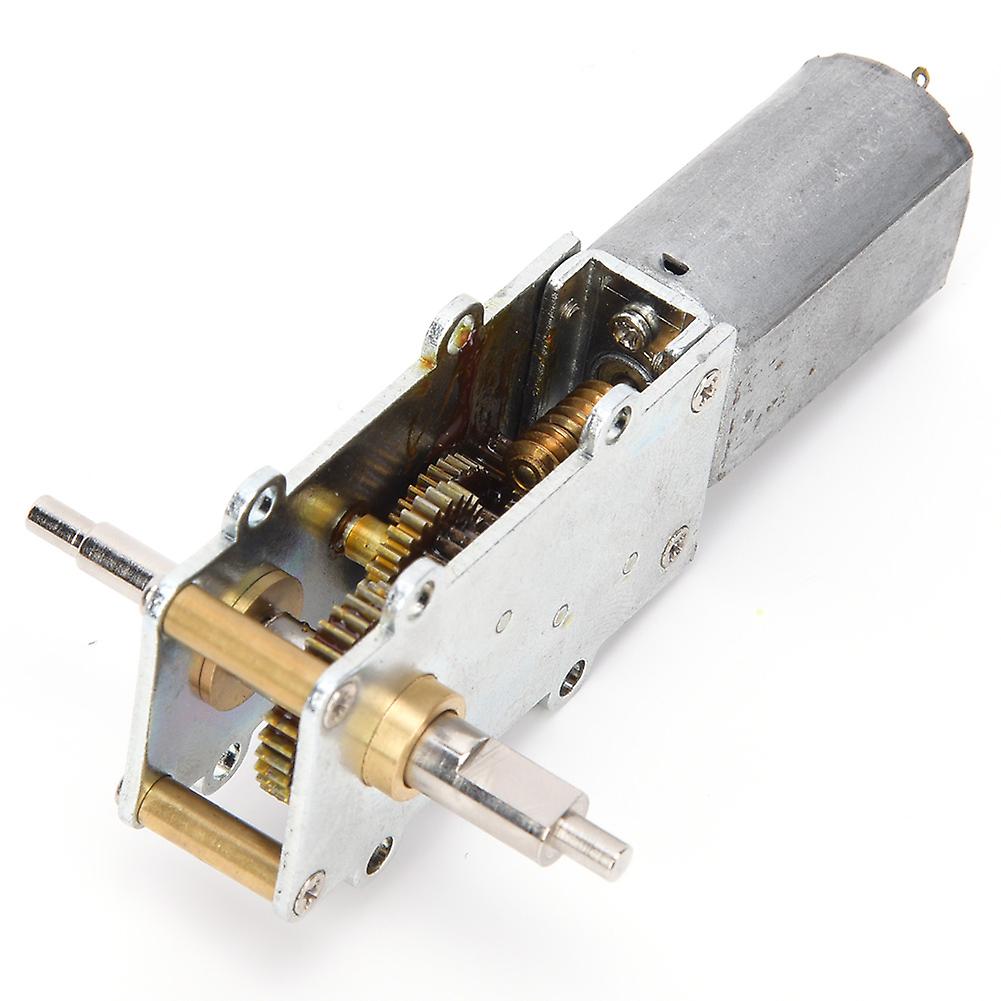 Worm Gear Motor Electric Toy Motor Speed Reduction Motor Dc3~24v For Multiple Purpose59rpm