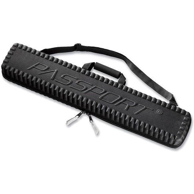 Flying Fisherman Passport Travel Rod Case Black