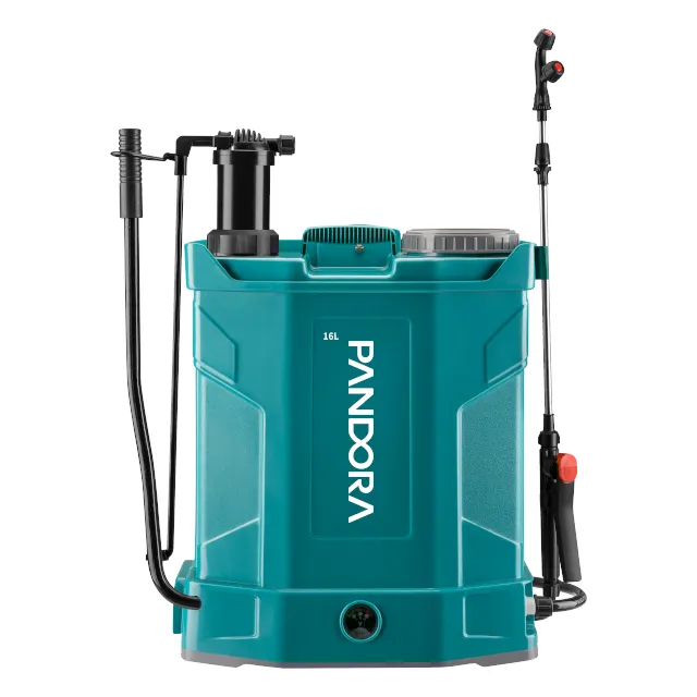 Pandora High End 16L Garden Knapsack Electric Pump Sprayer With Waist Pad lithium Battery sprayers