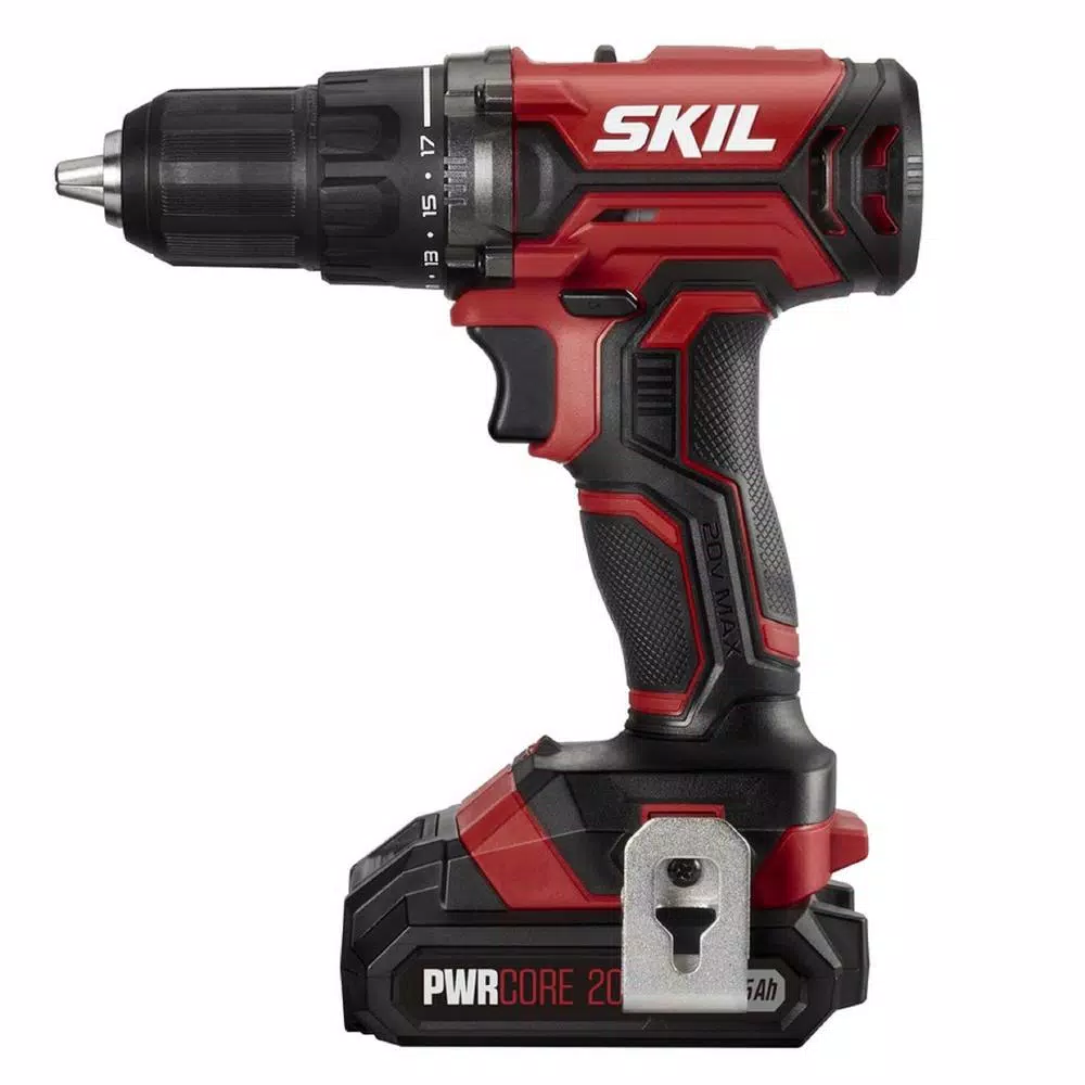 Skil PWRCORE 20-Volt Lithium-Ion Cordless 1/2 in. Drill Driver Kit and#8211; XDC Depot