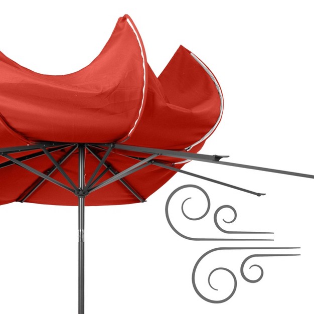 10 x27 Tilting Market Patio Umbrella Corliving