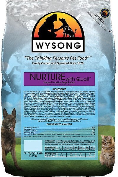 Wysong Nurture with Quail Dry Dog and Cat Food