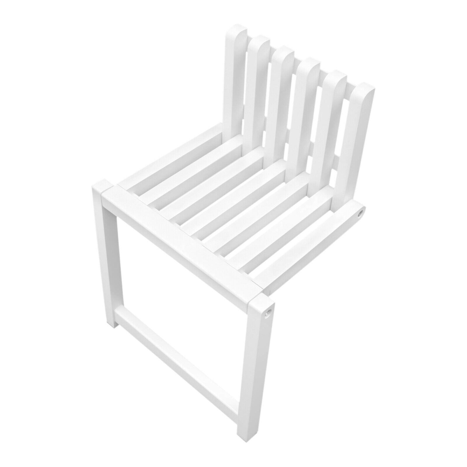 TFCFL Wall Mounted Solid Wood Porch Chair Footstool Folding Chair Hidden Folding Chair