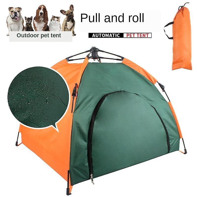 Portable outdoor dog tents