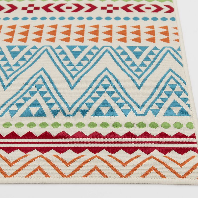 Sonoma Goods For Life® Indoor Outdoor Zig Zag Stripe Area Rug