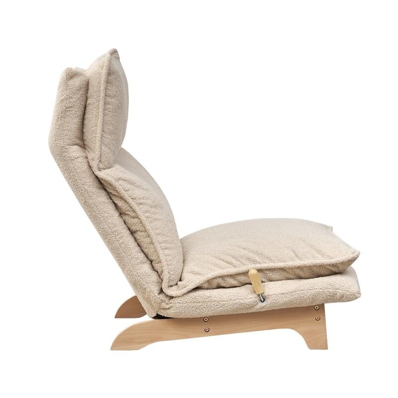 Foldable reclining chair Lazy sofa leisure chair for bedroom