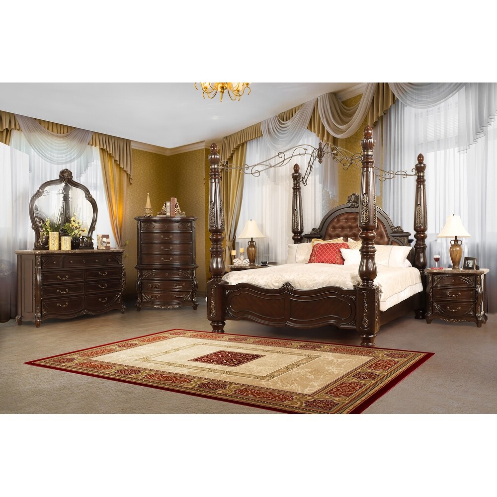 New Classic Furniture Gweni Brown 5 piece Bedroom Set