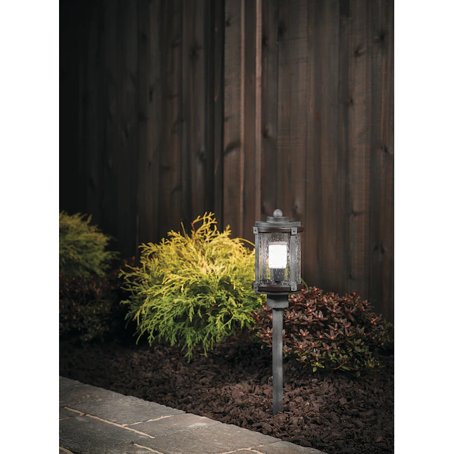 Kichler 180-Lumen 2-Watt Olde Bronze Low Voltage Hardwired LED Outdoor Path Light (3000 K)