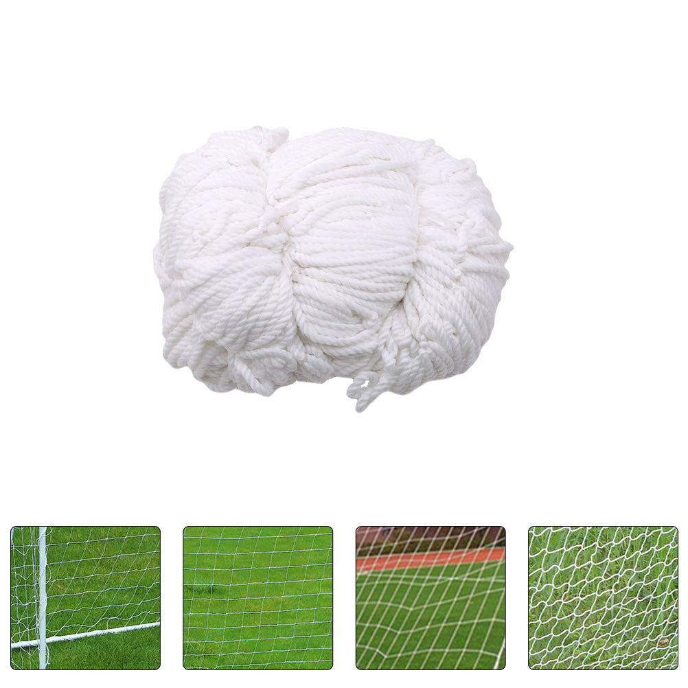 NUOLUX 1pc Football Net Children' Goal Net Football Goal Net Soccer Goal Net (White)