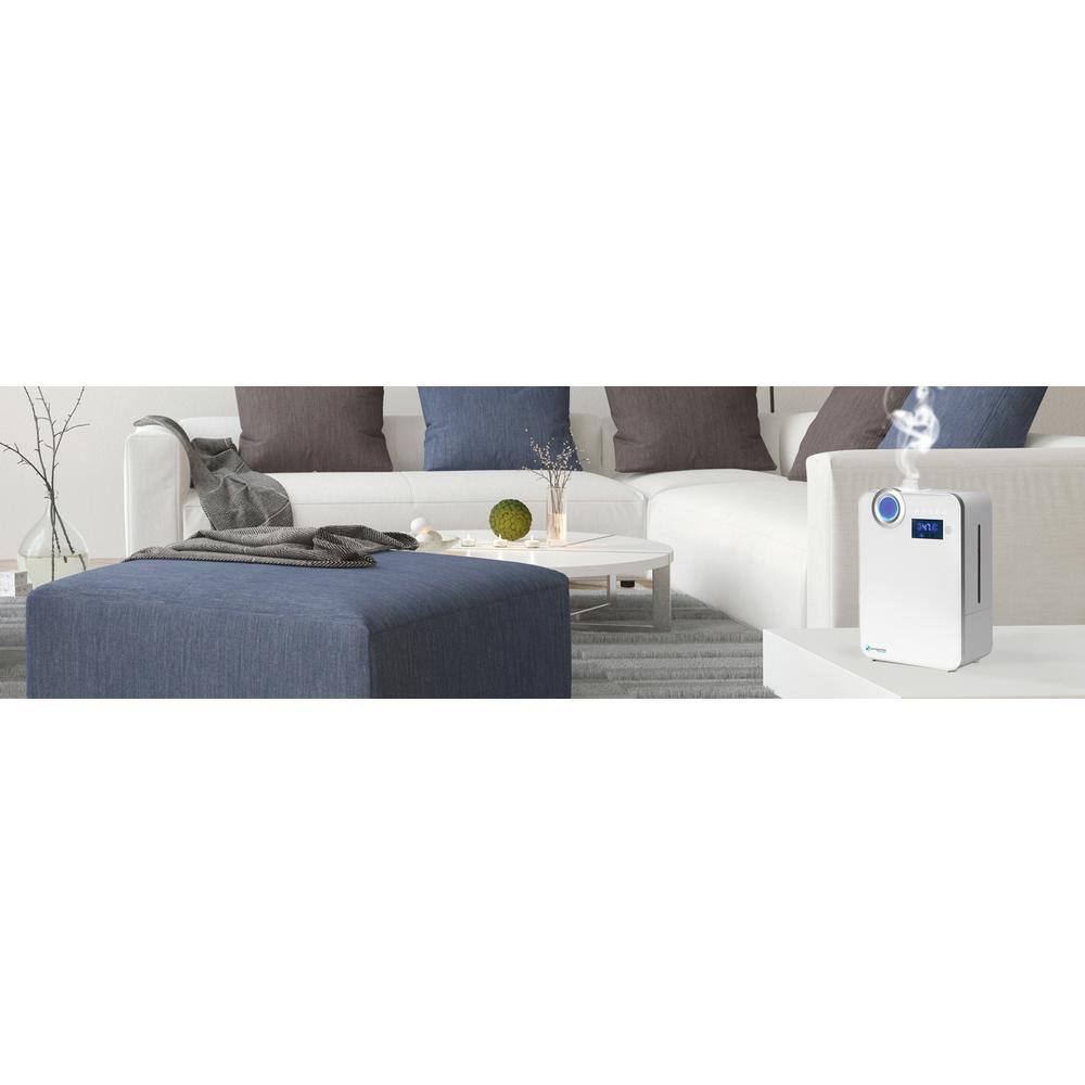 Pure Guardian 1.32 gal. 90-Hour Ultrasonic Warm Mist Humidifier with Humidistat H7550