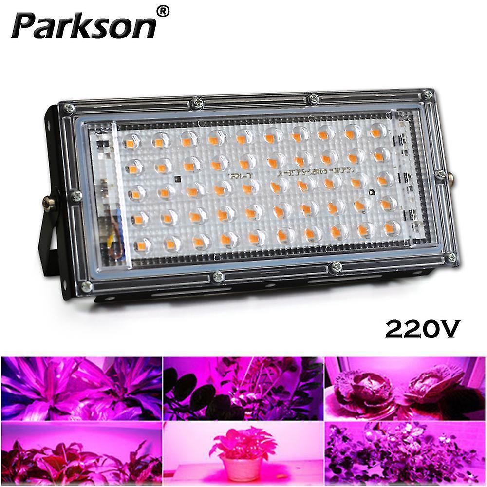 LED Grow Light PhytoLamp For Phyto Plants Tent Flower Seeding 50W AC 220V EU Plug Full Spectrum Rang