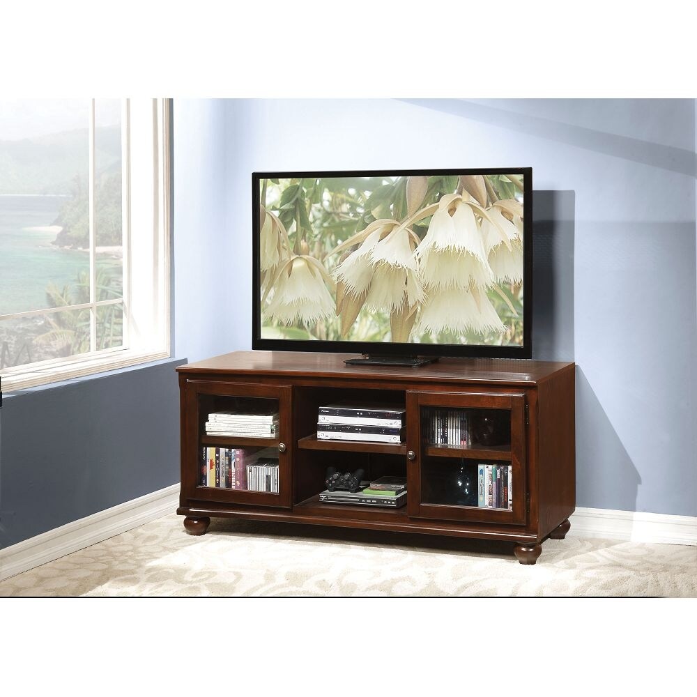 Global Pronex Dita TV Stand in Walnut