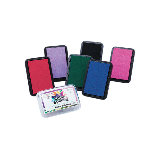 Color Splash! Washable Color Ink Pads (pack of 12)