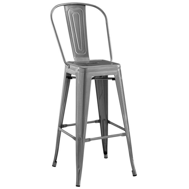 Modway Promenade Metal Bar Side Stool