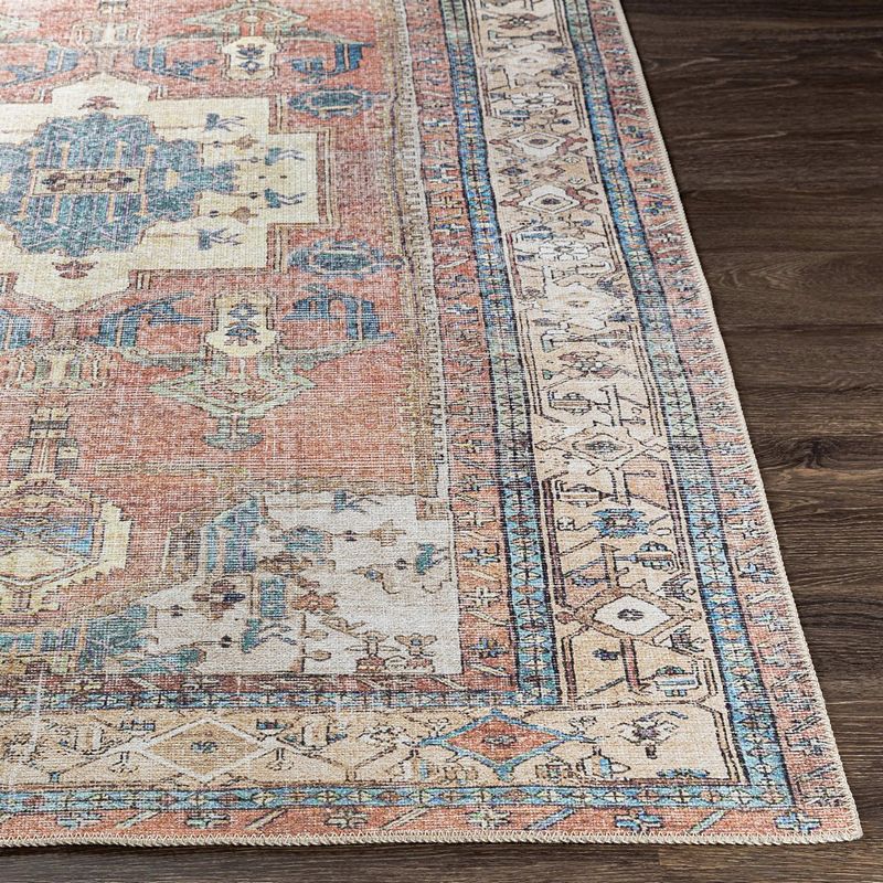 Leekerweg Traditional Washable Area Rug