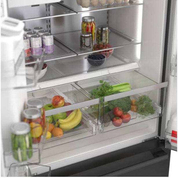 Bosch 36-inch, 20.8 cu.ft. Counter-Depth French 3-Door Refrigerator with QuickIcePro System™ B36CD50SNB