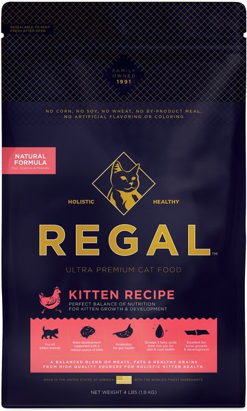 Regal Pet Foods Kitten Recipe Dry Cat Food