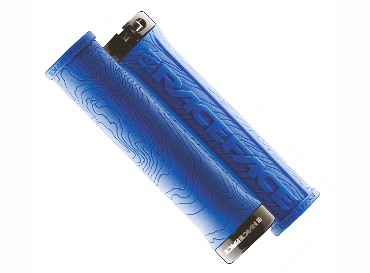 Race Face Half Nelson Lock-On Grips - Blue
