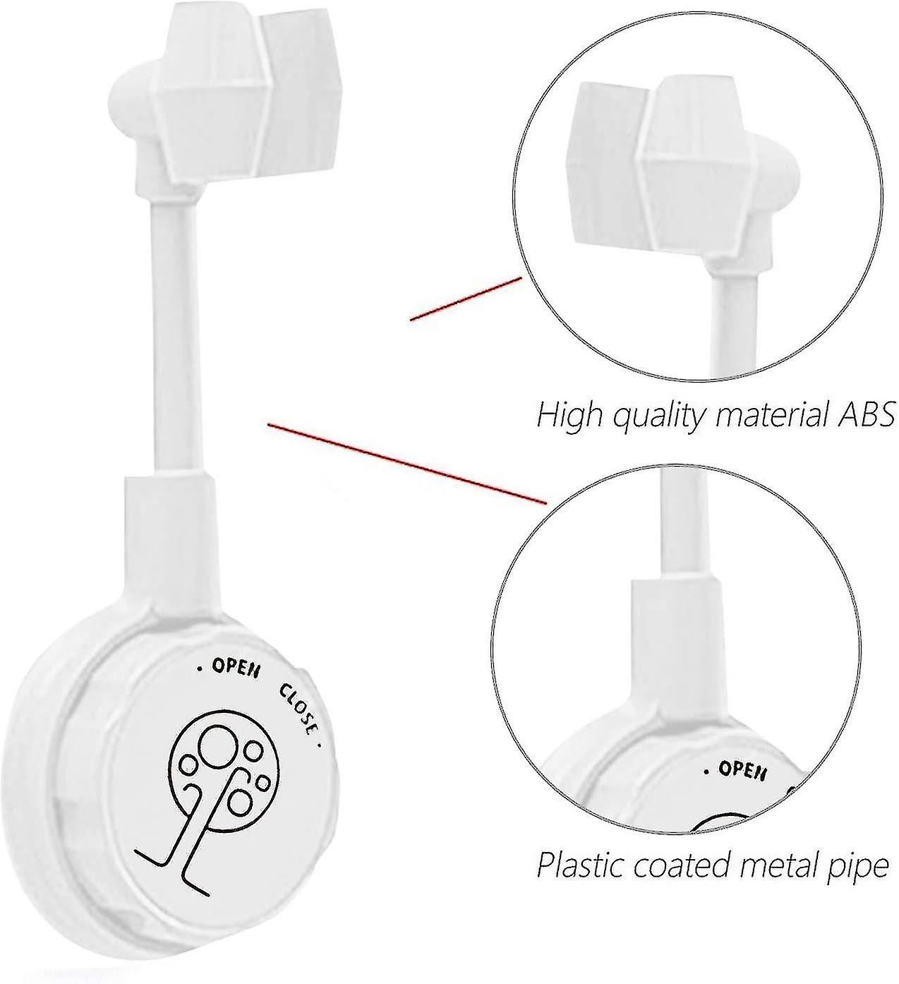 2-piece Handheld Shower Head Bracket， Universal Adjustable Shower Bracket