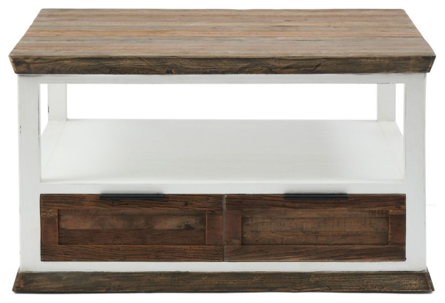 Modern Wood Coffee Table  Rivi√®ra Maison Metropolitan   Farmhouse   Coffee Tables   by Oroa   Distinctive Furniture  Houzz